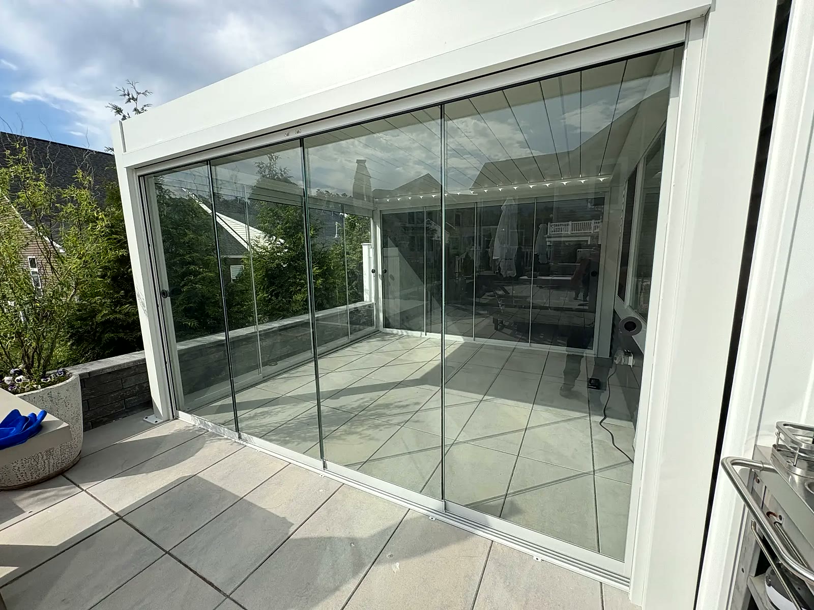 Glass Enclosure & Pergola